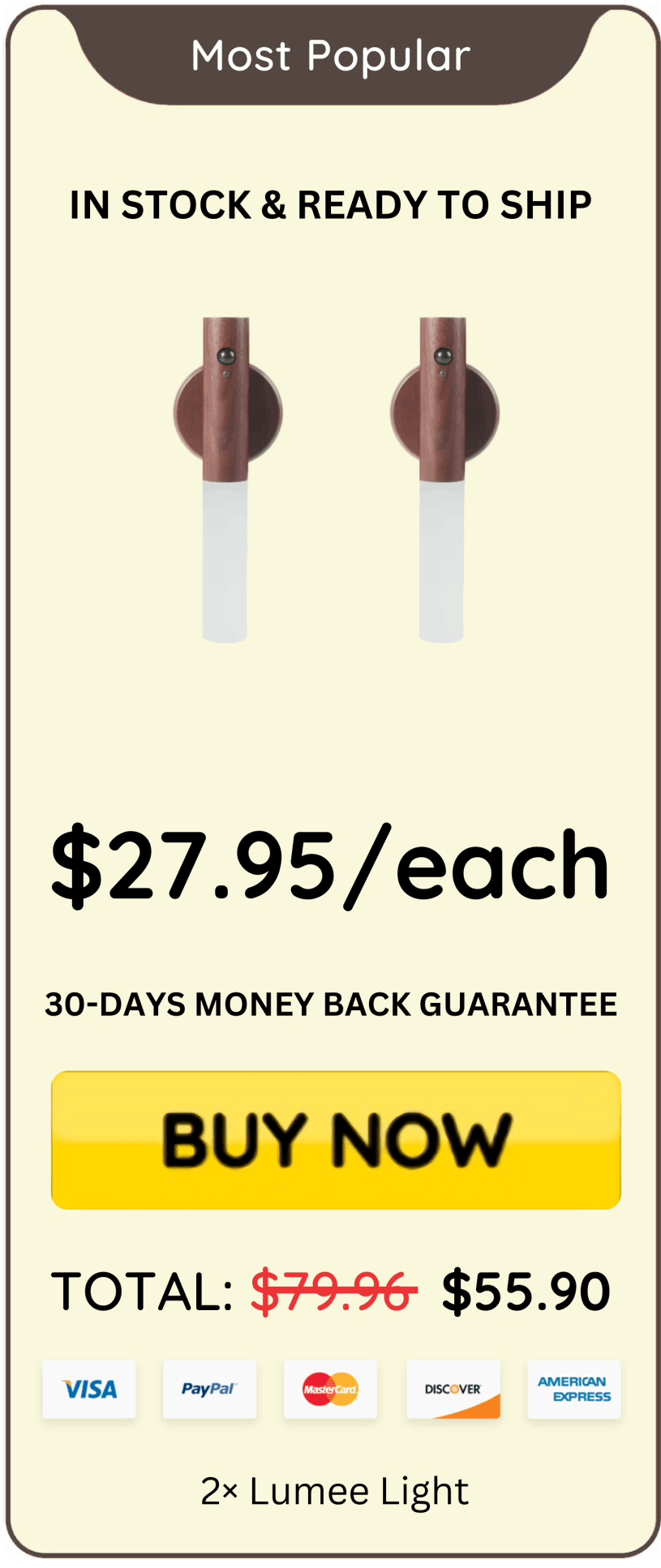 Lumee Light Price